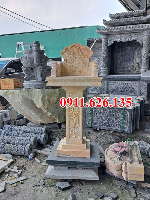 Cây hương đá - Mẫu cây hương bằng đá đơn giản đẹp bán Trà Vinh