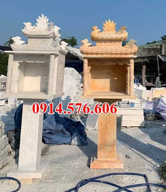 25 Miếu thờ sơn thần bằng đá khối đẹp nhất điện biên