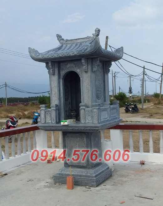 26 Miếu thờ thần linh bằng đá khối tự nhiên đẹp Lai Châu