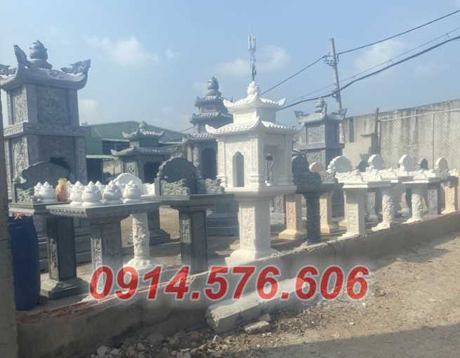 26 Miếu thờ thần linh bằng đá khối tự nhiên đẹp Lai Châu