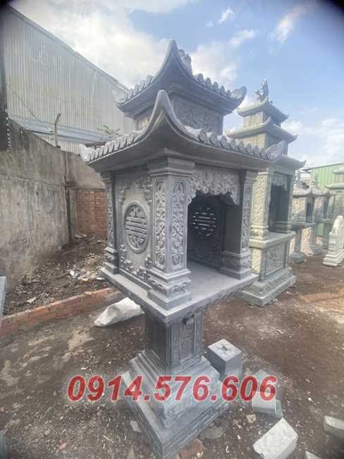 26 Miếu thờ thần linh bằng đá khối tự nhiên đẹp Lai Châu