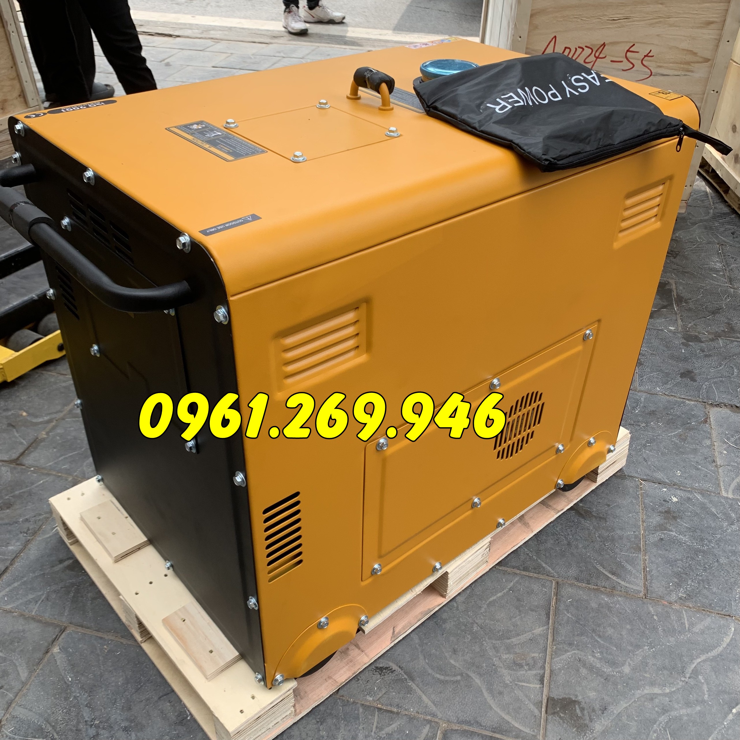 Máy phát điện 6kw chạy dầu Easy Power EP7500T