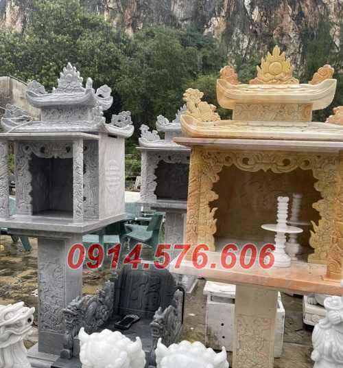 28 Am thờ nguyên khối tự nhiên thiết kế tại Nghệ An