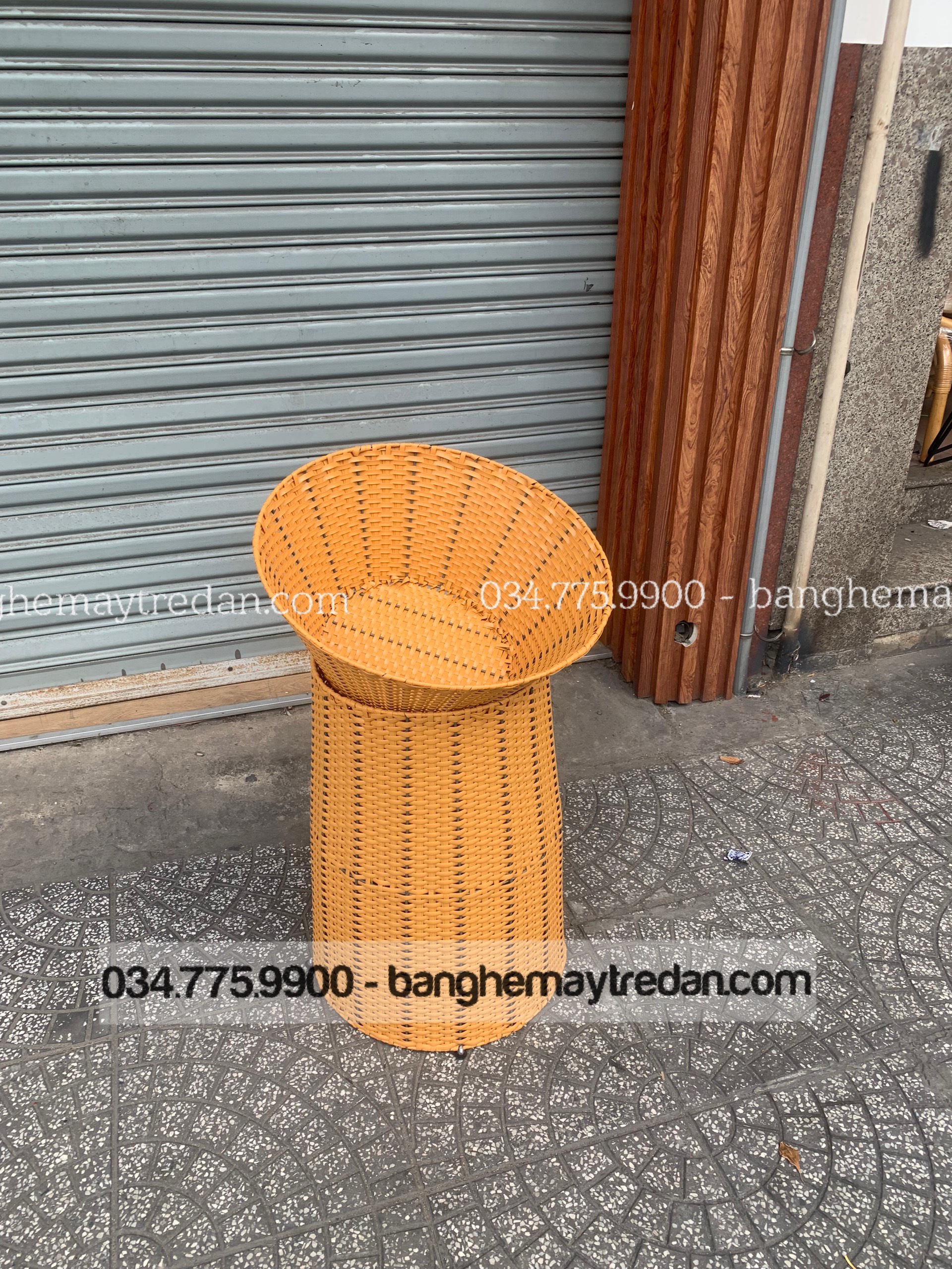 Giỏ trưng bày trái cây trong siêu thị - Mây Tre Lục Bình