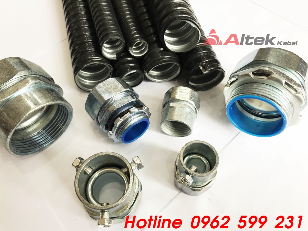 Ống ruột gà Altek kabel, Ống thép mạ kẽm, Ống luồn dây điện