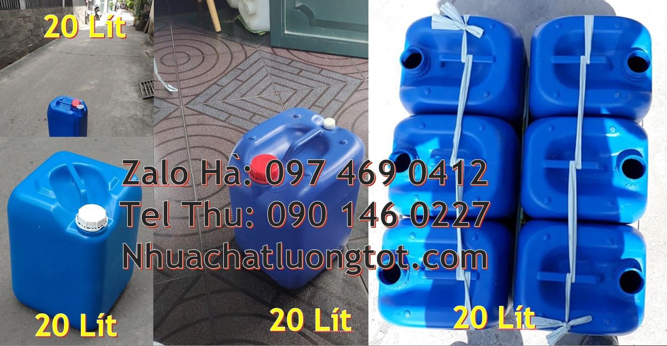 Bán can nhựa lớn hdpe đựng hóa chất,can nhựa 30l đựng thực phẩm giá rẻ
