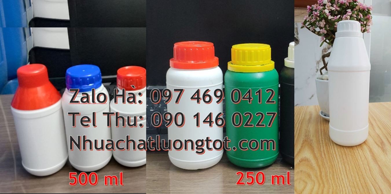 Bán chai nhựa nhỏ 250ml đựng gia vị,chai nhựa 100ml đựng dầu rửa bát