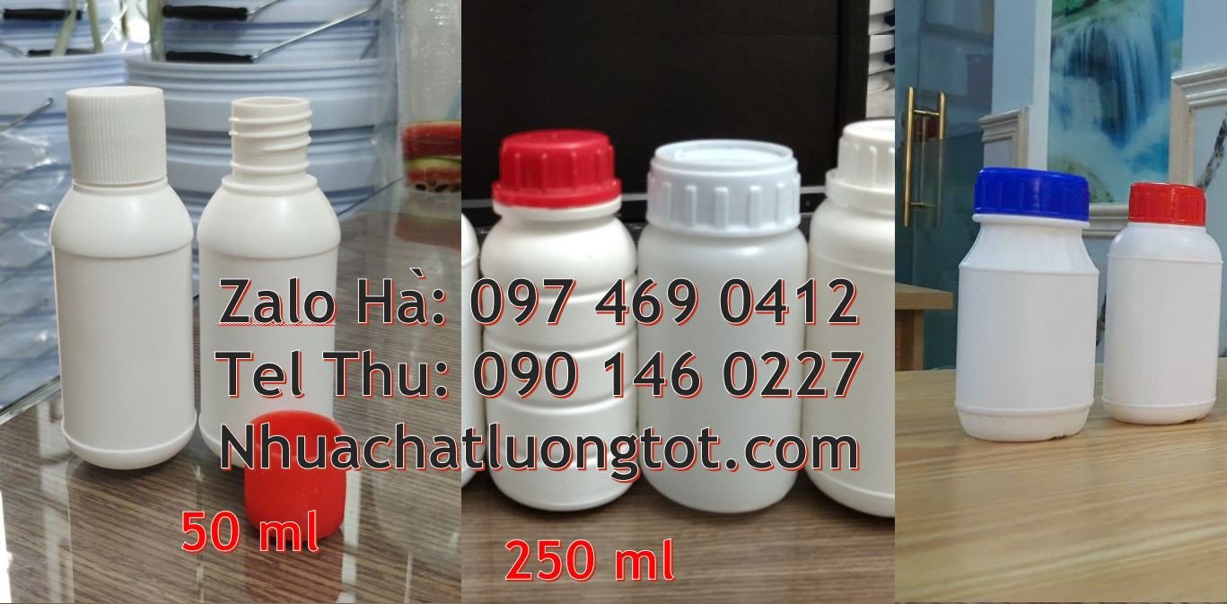 Bán chai nhựa nhỏ 250ml đựng gia vị,chai nhựa 100ml đựng dầu rửa bát
