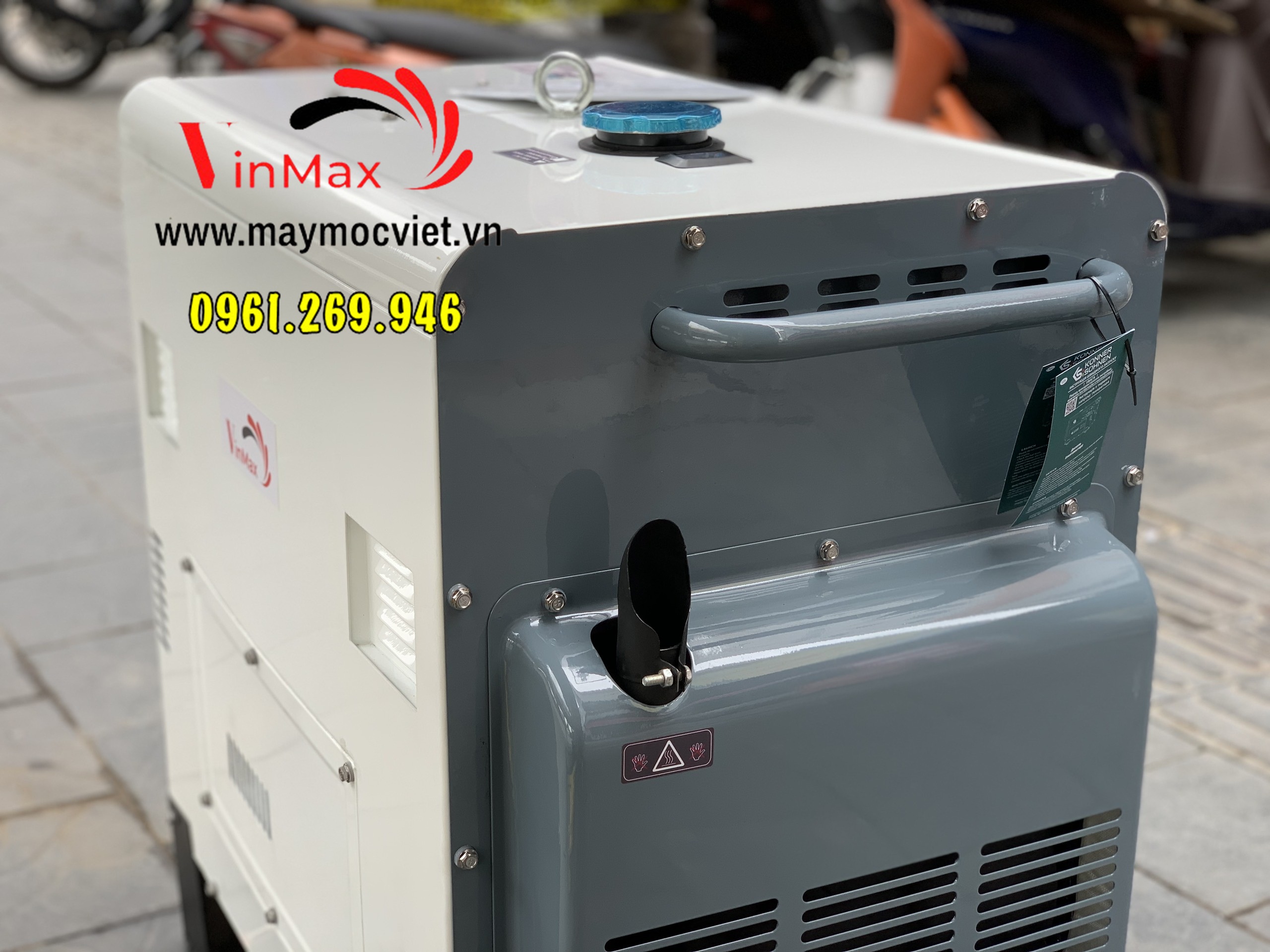 Máy phát điện 8kw chạy dầu Kohner & Sohnen KS 9202DES - 1/3ATSR