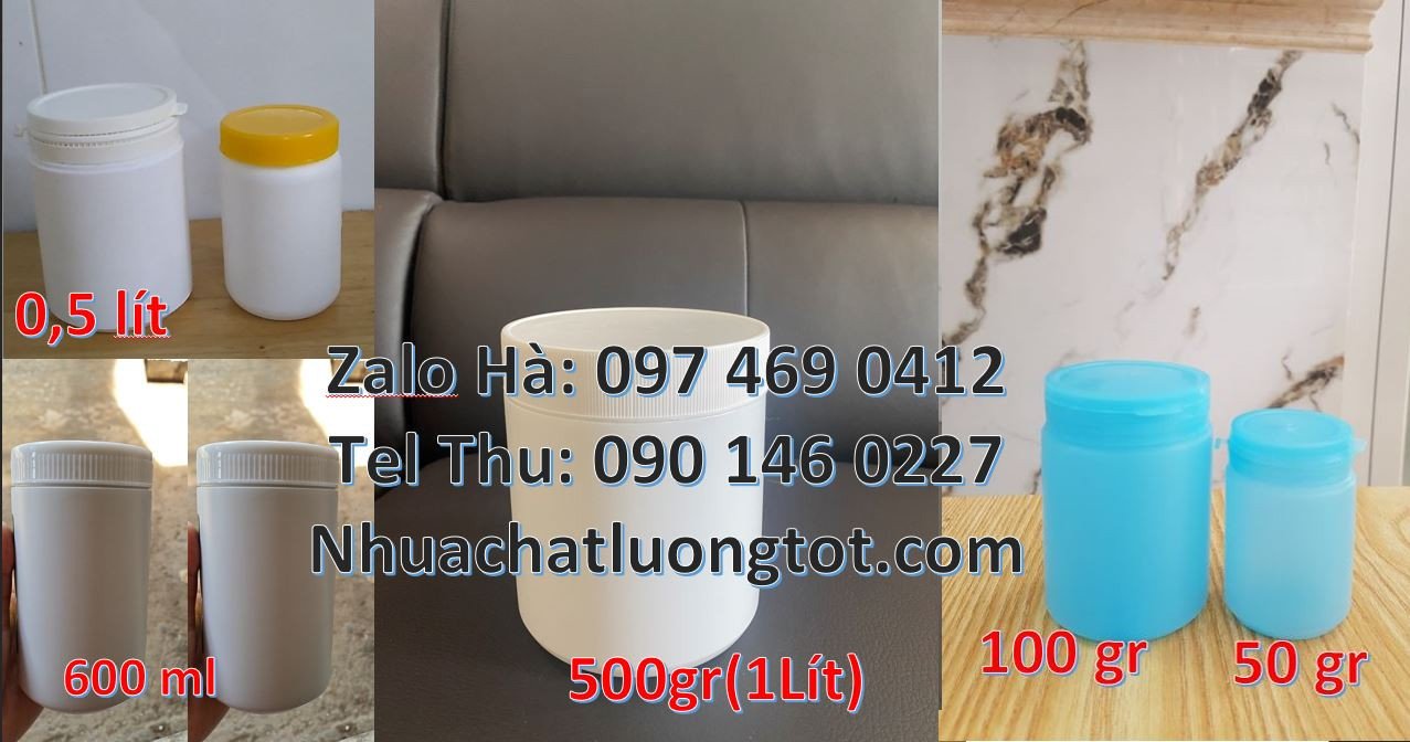 bán hũ nhựa đựng mỹ phẩm giá rẻ,hũ nhựa đựng thực phẩm bánh kẹo trắng