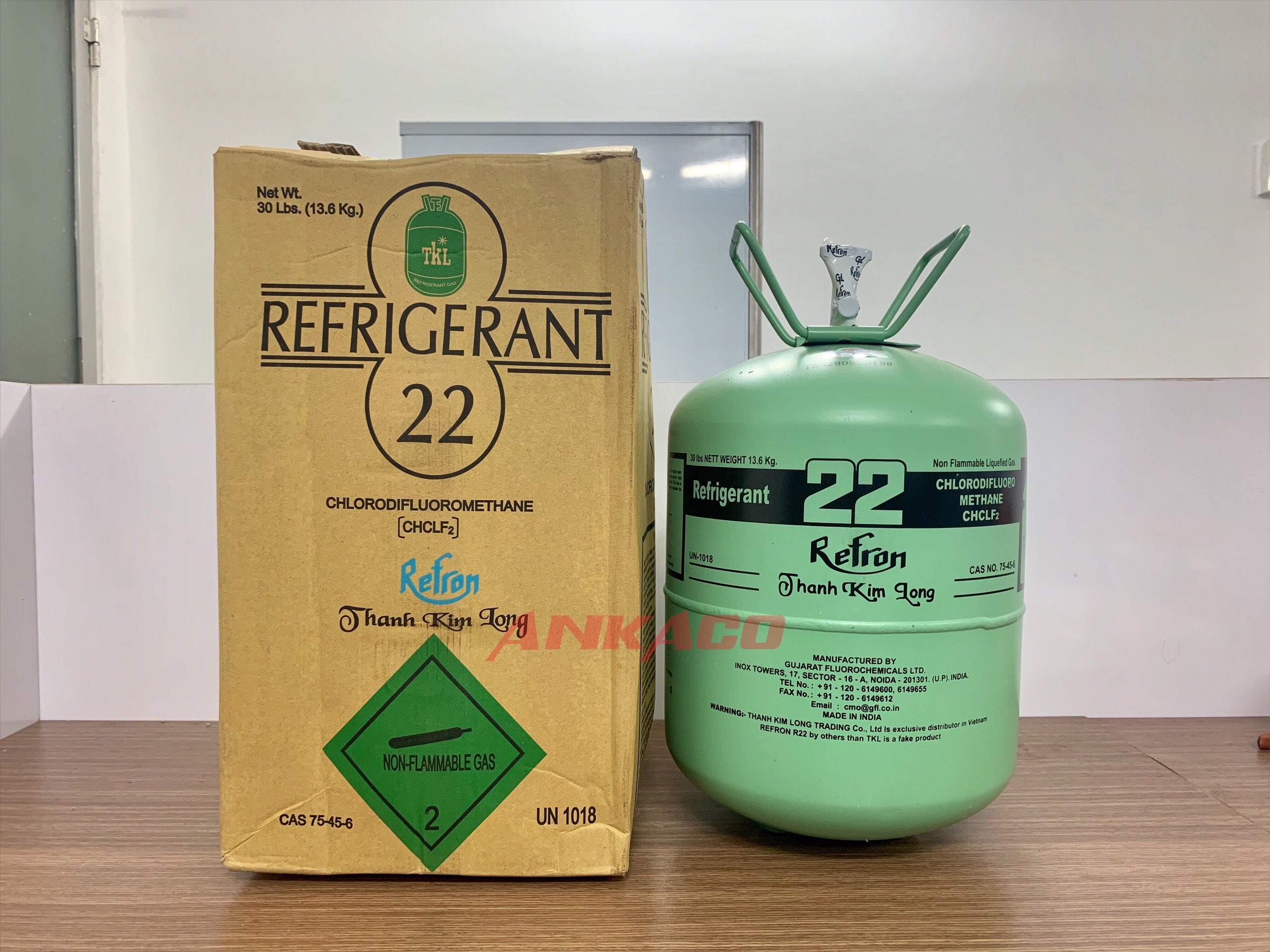 phân phối sỉ lẽ gas lạnh R22 trên toàn quốc giá tốt