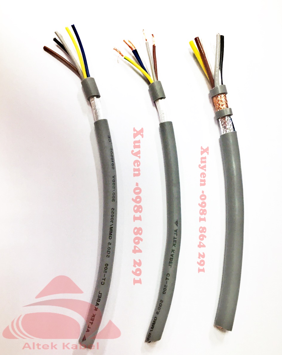 Cung cấp dây cáp điện điêu khiển 6x1.0mm2 lõi đồng mềm Altek Kabel