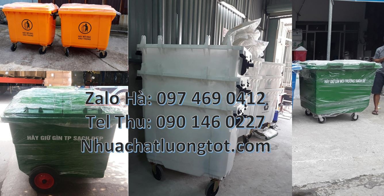 Bán xe thu gom rác cỡ lớn có 3 bánh xe cao su,xe thu gom rác bánh hơi