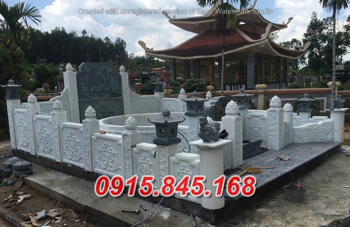 10 Hàng rào bao lan đá đơn giản đẹp bán Điện Biên