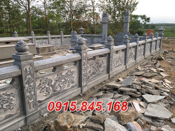 10 Hàng rào bao lan đá đơn giản đẹp bán Điện Biên