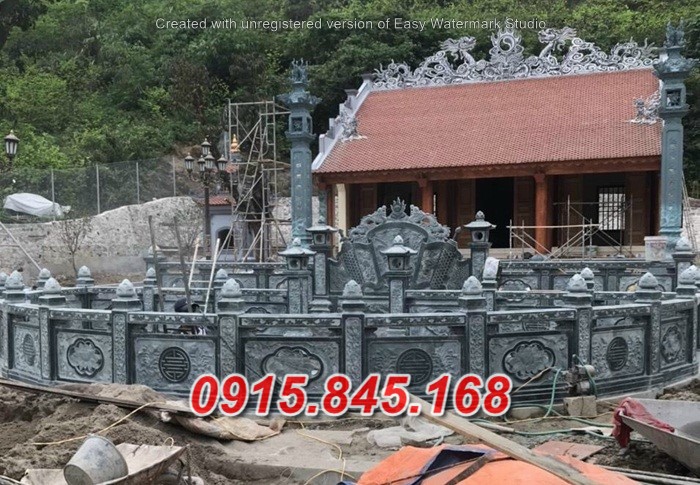 10 Hàng rào bao lan đá đơn giản đẹp bán Điện Biên