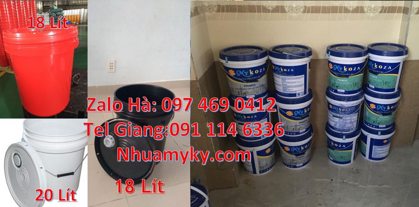 Bán  thùng nhựa đựng sơn,thùng đựng sơn chất lượng cao,vỏ thùng sơn rẻ