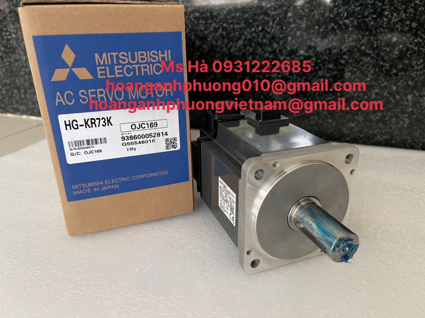 Phân phối các dòng chính hãng servo HG-KR73 mitsubishi