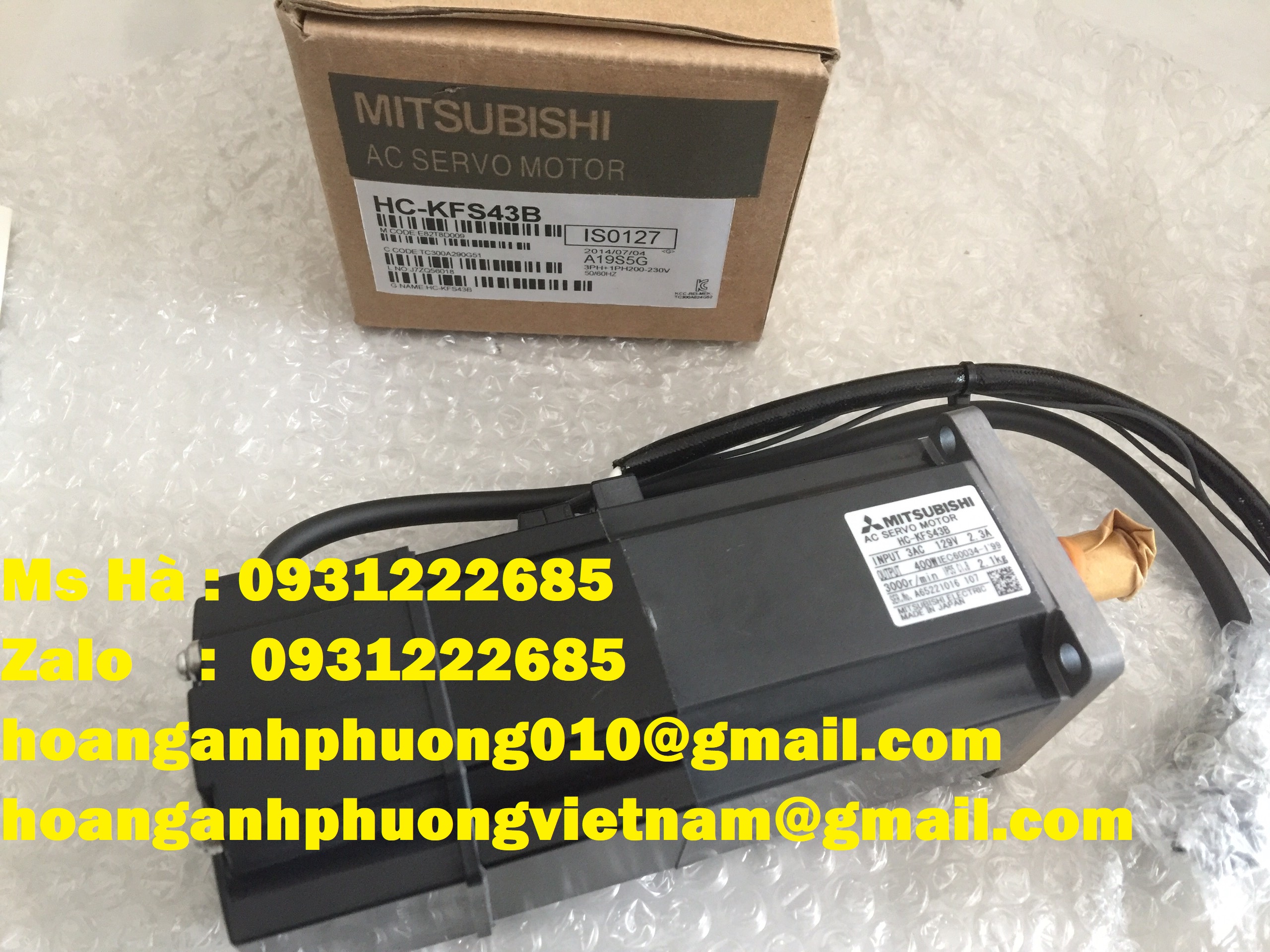 Nhận báo giá cạnh tranh dòng mitsubishi HC-KFS43B - toàn quốc