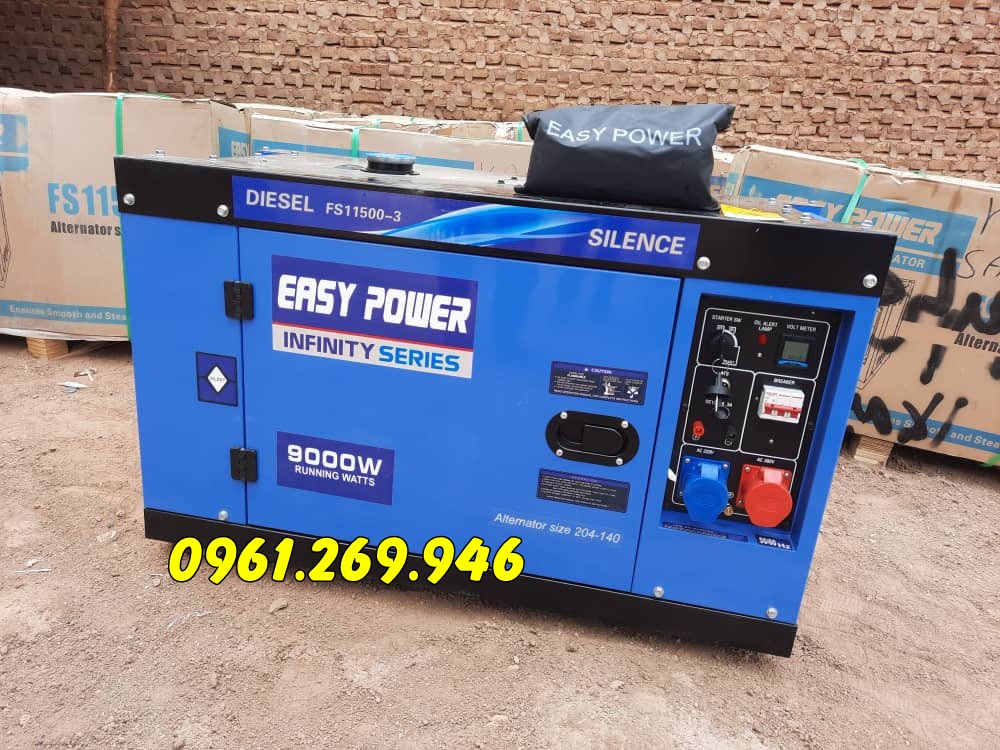 Máy phát điện 9kw 3 pha chạy dầu Easy Power FS11500-3