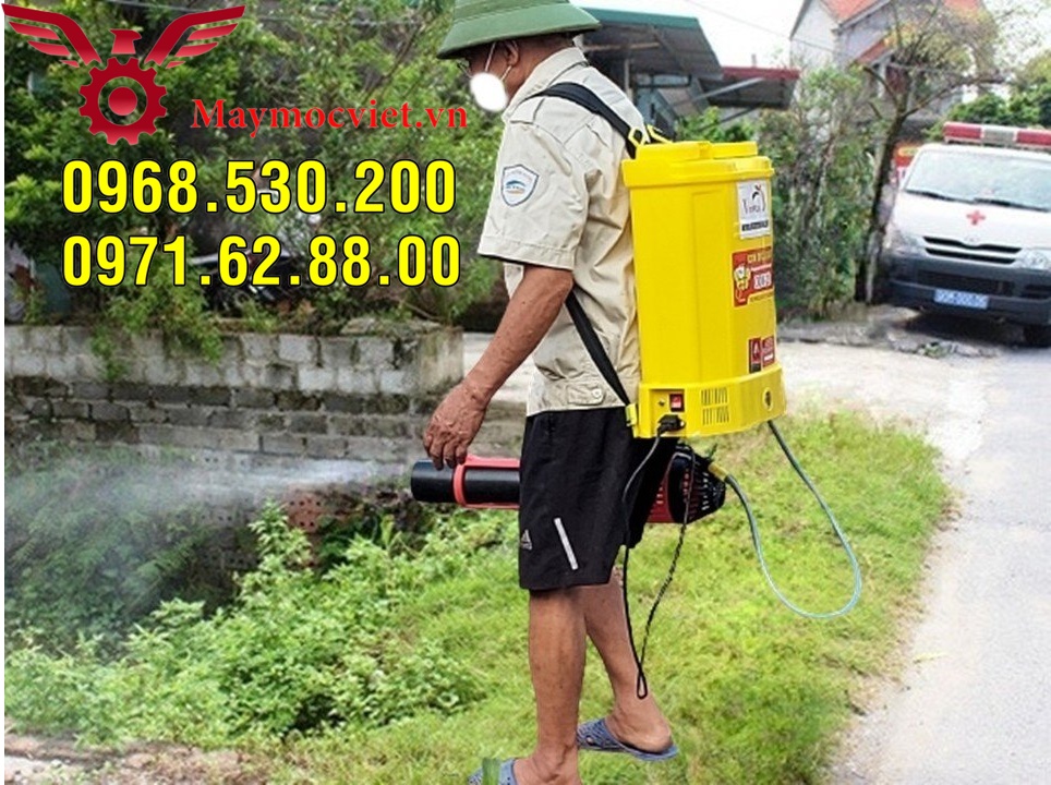 Trọn bộ máy phun thuốc diệt muỗi cho gia đình + công cộng  Turbo BA-6