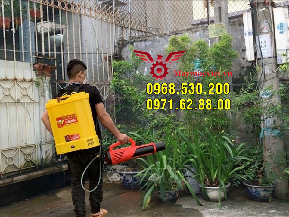 Trọn bộ máy phun thuốc diệt muỗi cho gia đình + công cộng  Turbo BA-6