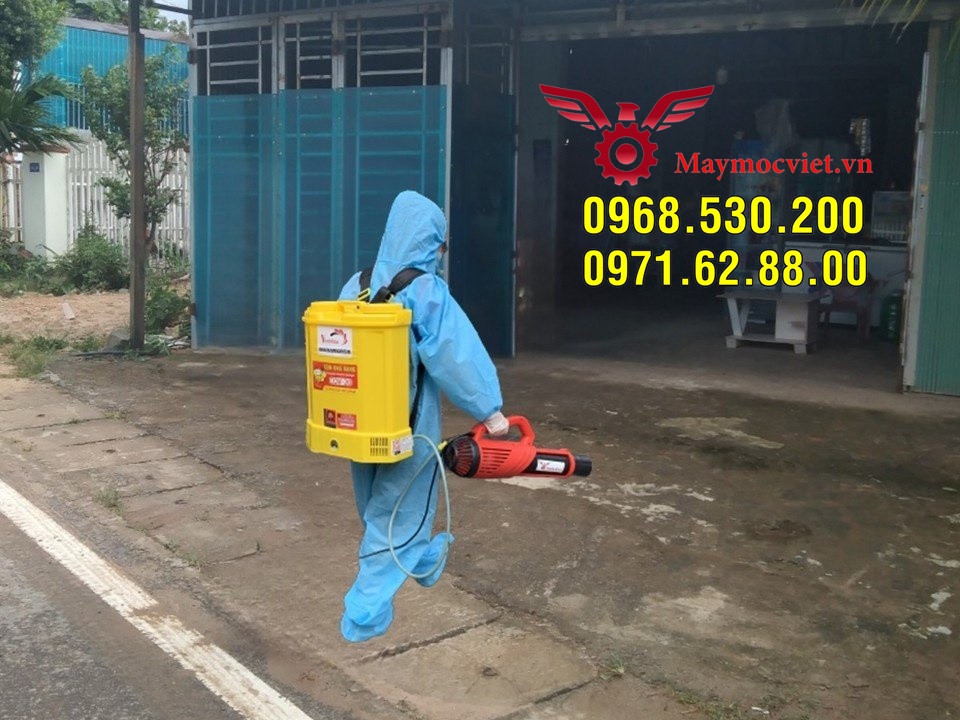 Trọn bộ máy phun thuốc diệt muỗi cho gia đình + công cộng  Turbo BA-6