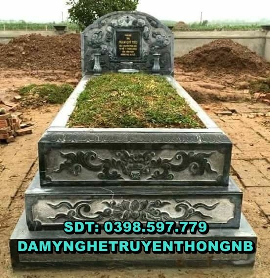 mẫu mộ đá tam cấp độc dáo tại hải phòng-quảng ninh