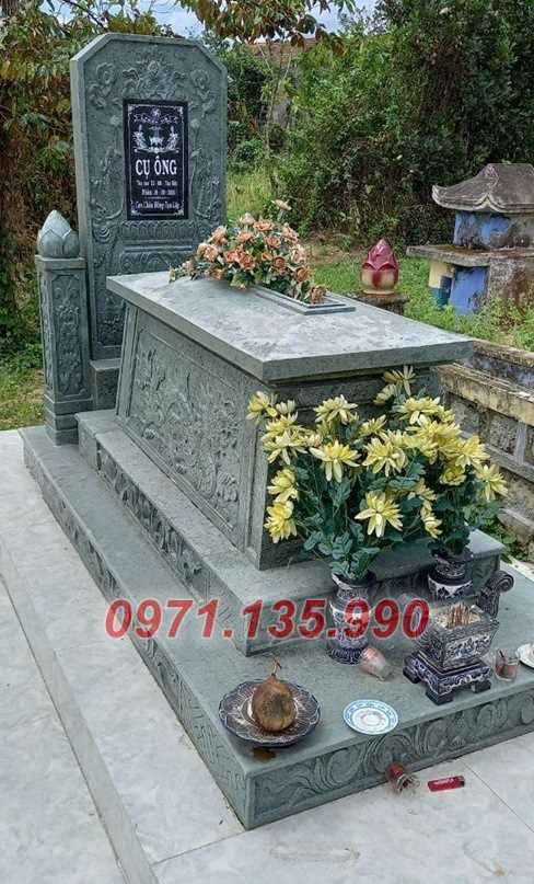 lăng mộ đạo - Mẫu mộ đạo công giáo bằng đá xanh đẹp bán Ninh Thuận