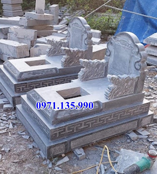 Mộ đá tam sơn - Mẫu mộ hậu bành bằng đá đẹp bán Ninh Thuận