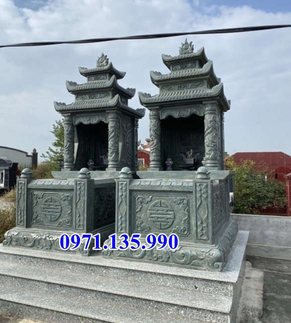Mộ đá tam sơn - Mẫu mộ hậu bành bằng đá đẹp bán Ninh Thuận