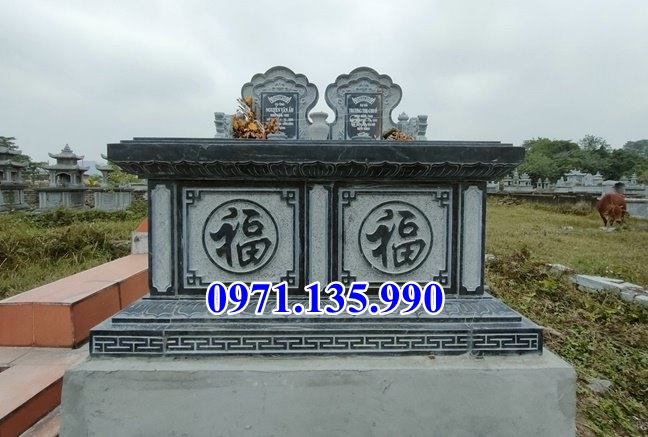 Mộ đá tam sơn - Mẫu mộ hậu bành bằng đá đẹp bán Ninh Thuận