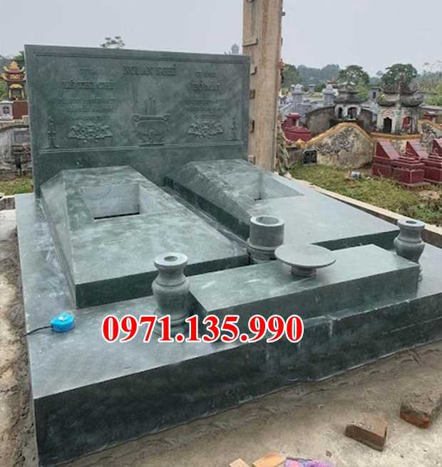 Mộ đá ông bà - Lăng mộ bố mẹ bằng đá để tro cốt đẹp bán Ninh Thuận