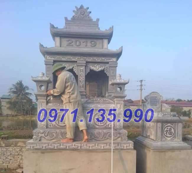 Mộ đá tro cốt - Mẫu mộ để tro cốt bằng đá xanh đẹp bán Ninh Thuận