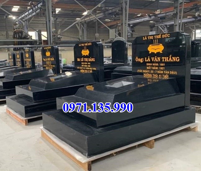 Mộ đá hoa cương - Mẫu mộ bằng đá Granite đẹp bán tại Ninh Thuận