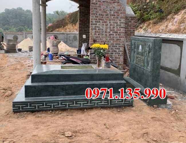 Mộ đá hoa cương - Mẫu mộ bằng đá Granite đẹp bán tại Ninh Thuận