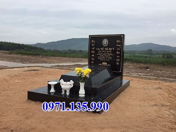 Mộ đá hoa cương - Mẫu mộ bằng đá Granite đẹp bán tại Ninh Thuận