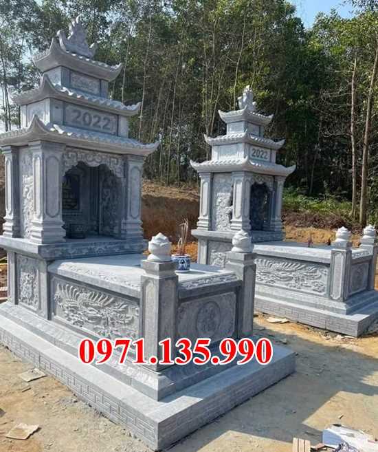 Mộ đá cải táng - Lăng mộ tôn tạo bằng đá đẹp bán Ninh Thuận