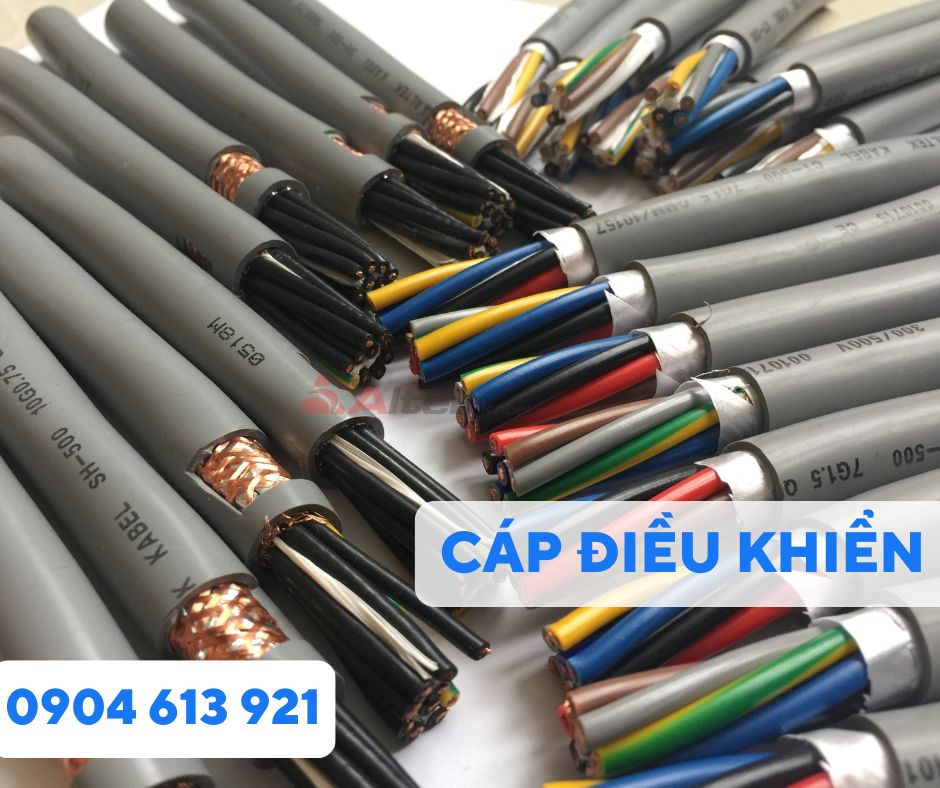 Cáp tín hiệu / cáp điều khiển chống nhiễu Altek kabel 2 đến 30 lõi