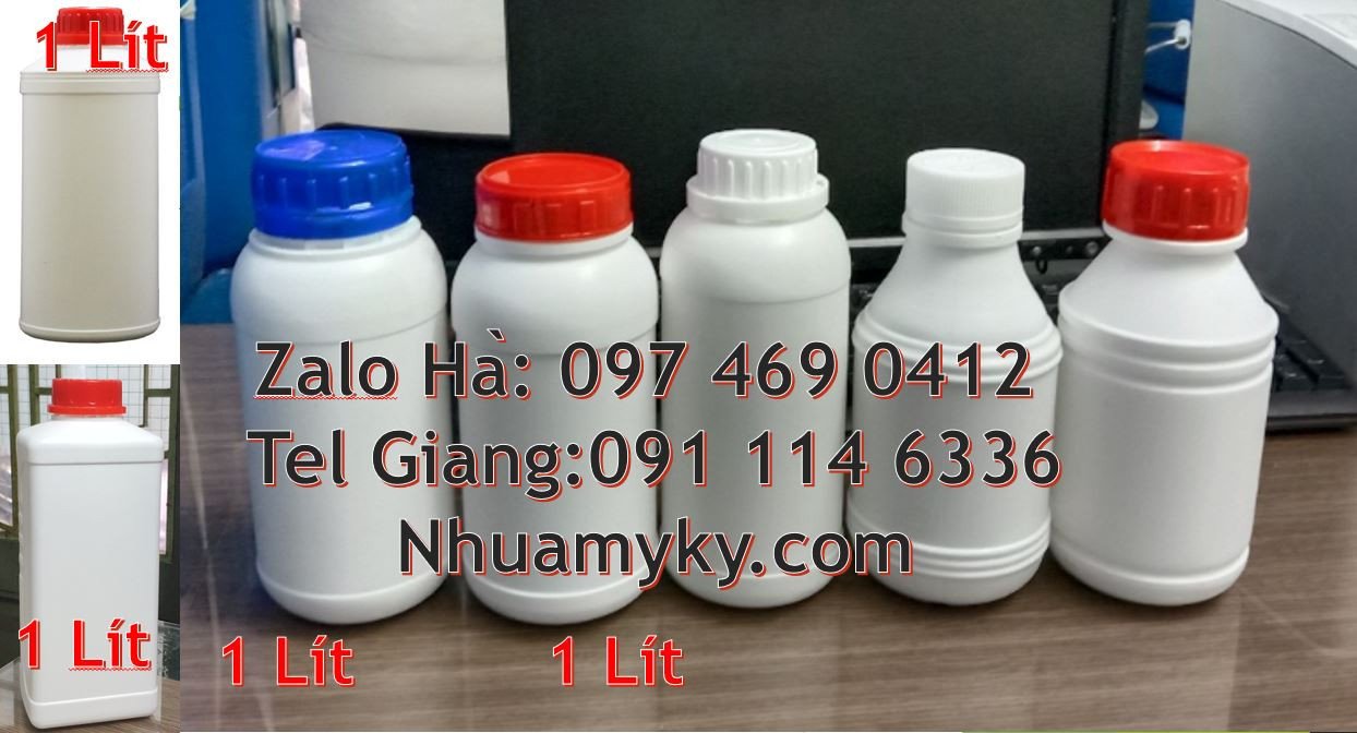 Bán chai nhựa lớn đựng hóa chất,chai nhựa 1l đựng đồ uống,chai nhựa hd