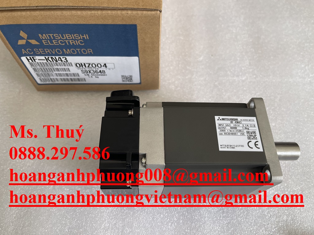 Chuyên phân phối Servo Motor Mitsubishi HF-KN43 chính hãng
