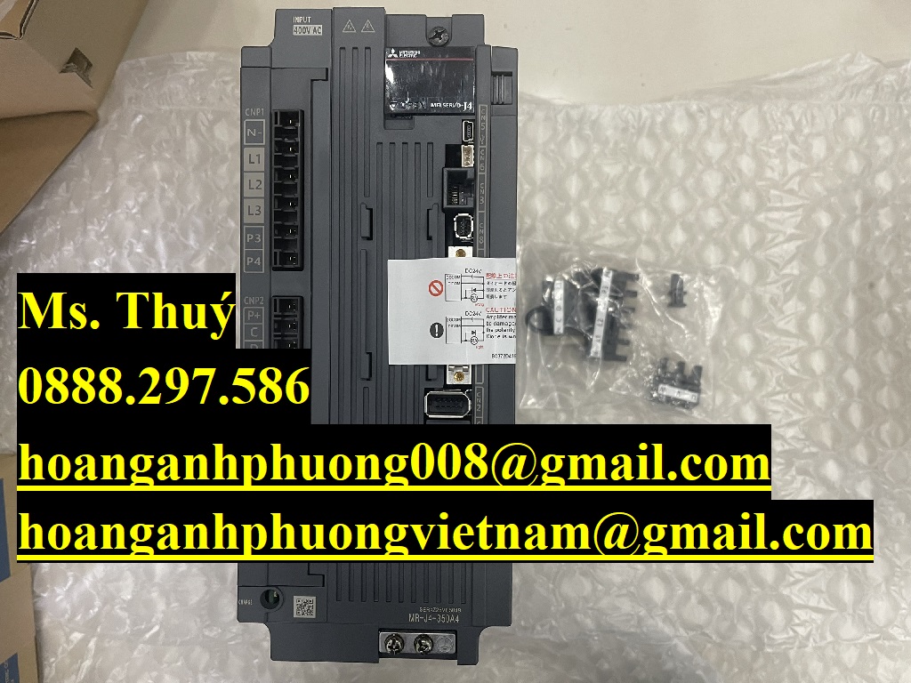 Bộ điều khiển Mitsubishi MR-J4-350A4 - Cty Hoàng Anh Phương