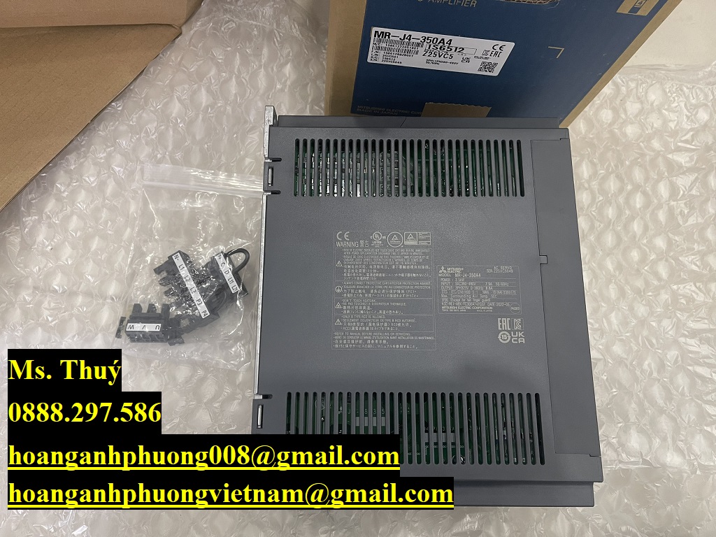Bộ điều khiển Mitsubishi MR-J4-350A4 - Cty Hoàng Anh Phương