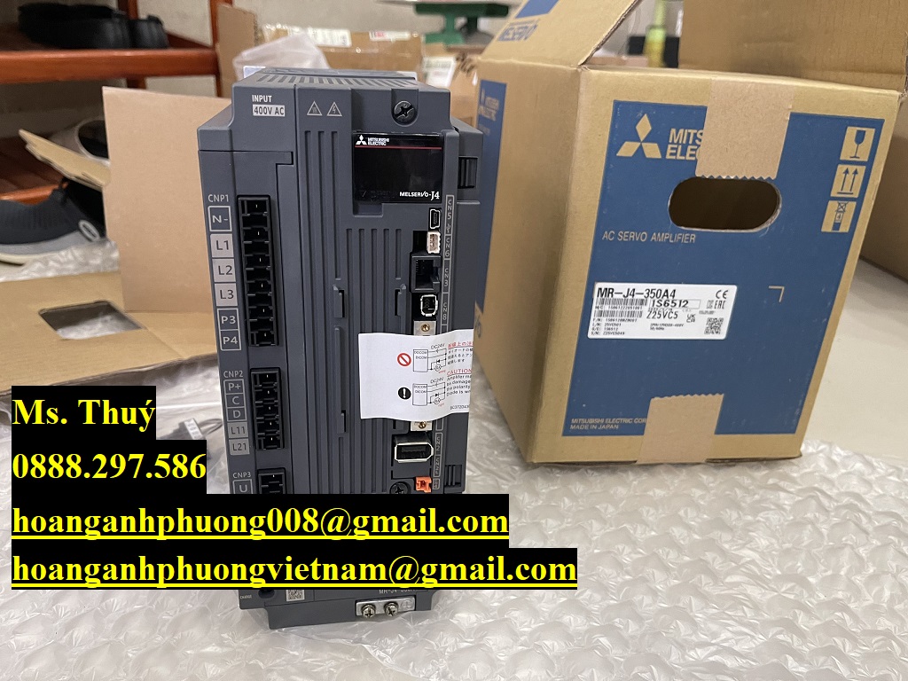 Bộ điều khiển Mitsubishi MR-J4-350A4 - Cty Hoàng Anh Phương