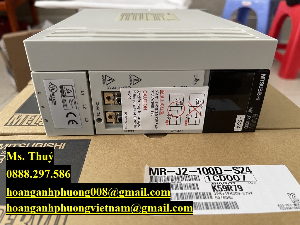 Bộ điều khiển Servo - Mitsubishi MR-J2-100D-S24 - Chính Hãng