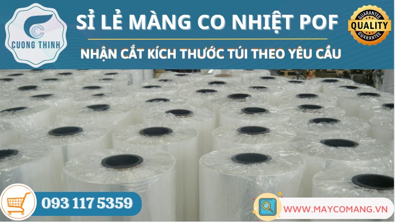 Nơi bán Màng co POF máy hàn nhiệt máy khò giá rẻ