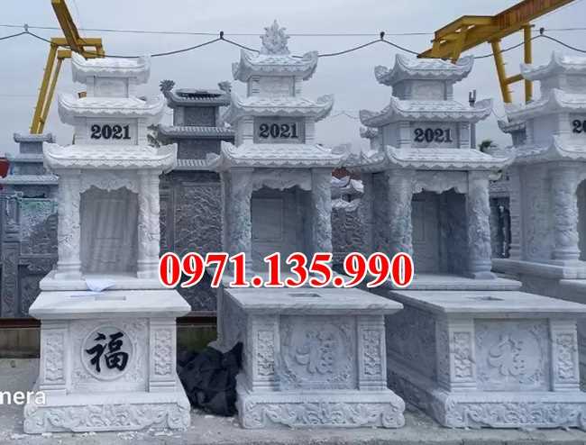 Mộ bằng đá - Mẫu mộ đá để tro hài cốt đẹp bán tại Bình Thuận