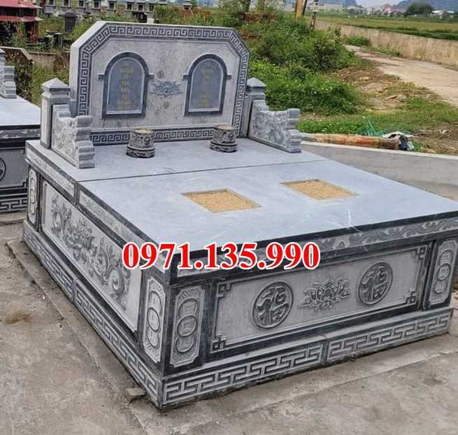 Mộ bằng đá - Mẫu mộ đá để tro hài cốt đẹp bán tại Bình Thuận