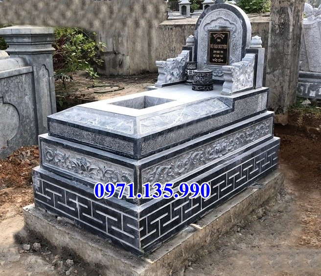 Mộ đá gia đình - Mẫu mộ đá gia tộc bằng đá đẹp bán Bình Thuận