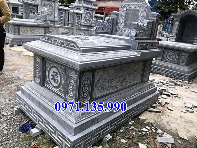 Mộ đá gia đình - Mẫu mộ đá gia tộc bằng đá đẹp bán Bình Thuận